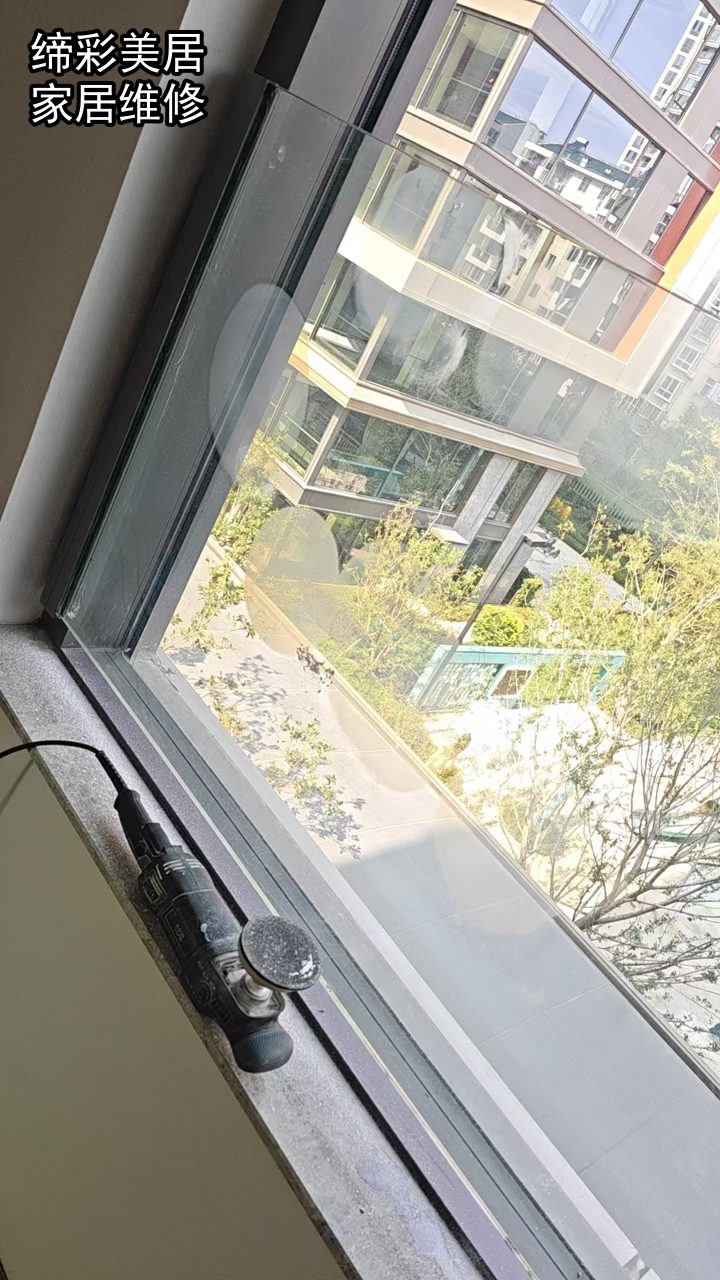 武汉玻璃划痕修复修复前